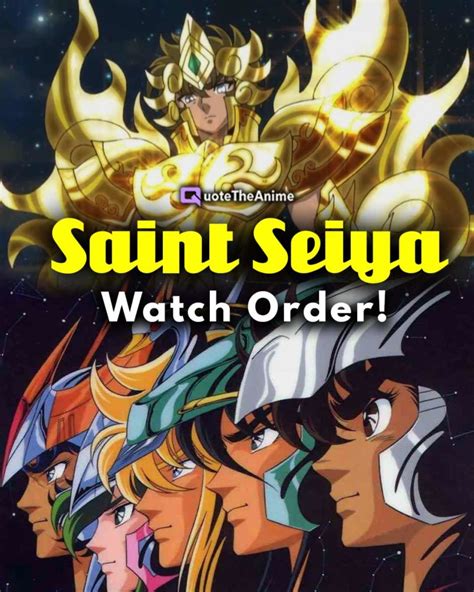 saint seiya watch order|watch saint seiya original anime.